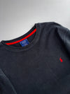 Polo Ralph Lauren Thermal Long Sleeve – Black Waffle Knit (XL)