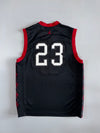 Nike Air Jordan #23 Basketball Jersey – Black/Red (XL)