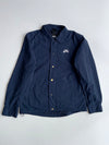 Nike SB Coach Jacket  Nike SB Snap Button & Zip up Coach Jacket Navy Blue (L)