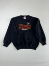 Vintage Logo Athletic Philadelphia Flyers NHL Crewneck Sweatshirt  Black (XL)