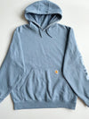 Carhartt Sky Blue Sleeve Logo Hoodie – Size (2XL)