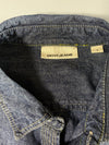 Vintage DKNY Jeans Distressed Bleach Splatter Denim Shirt Women’s (S)