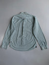 Polo Ralph Lauren | Green Striped Big Pony Custom Fit Shirt | (M)