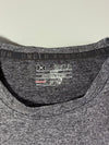 Under Armour HeatGear | Grey Heather Reflective Logo Tee | (M)
