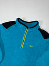 Vintage Nike Golf Teal Blue Fleece Half-Zip Pullover Women’s (S)