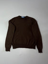 Vintage Polo by Ralph Lauren Dark Brown Crewneck Knit Sweater (XS)