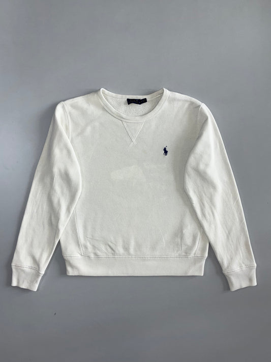 Polo Ralph Lauren | Classic Pony Crewneck Sweatshirt | White (S)