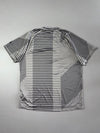 Adidas FreeLift Climalite Tee – Grey Graphic Stripe (L)