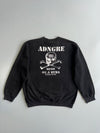 U.S. Army Skull American Flag Graphic Crewneck Sweatshirt (XL)