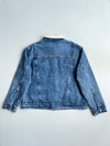 Vintage Pull And Bear Sherpa Collar Denim Jacket (L)