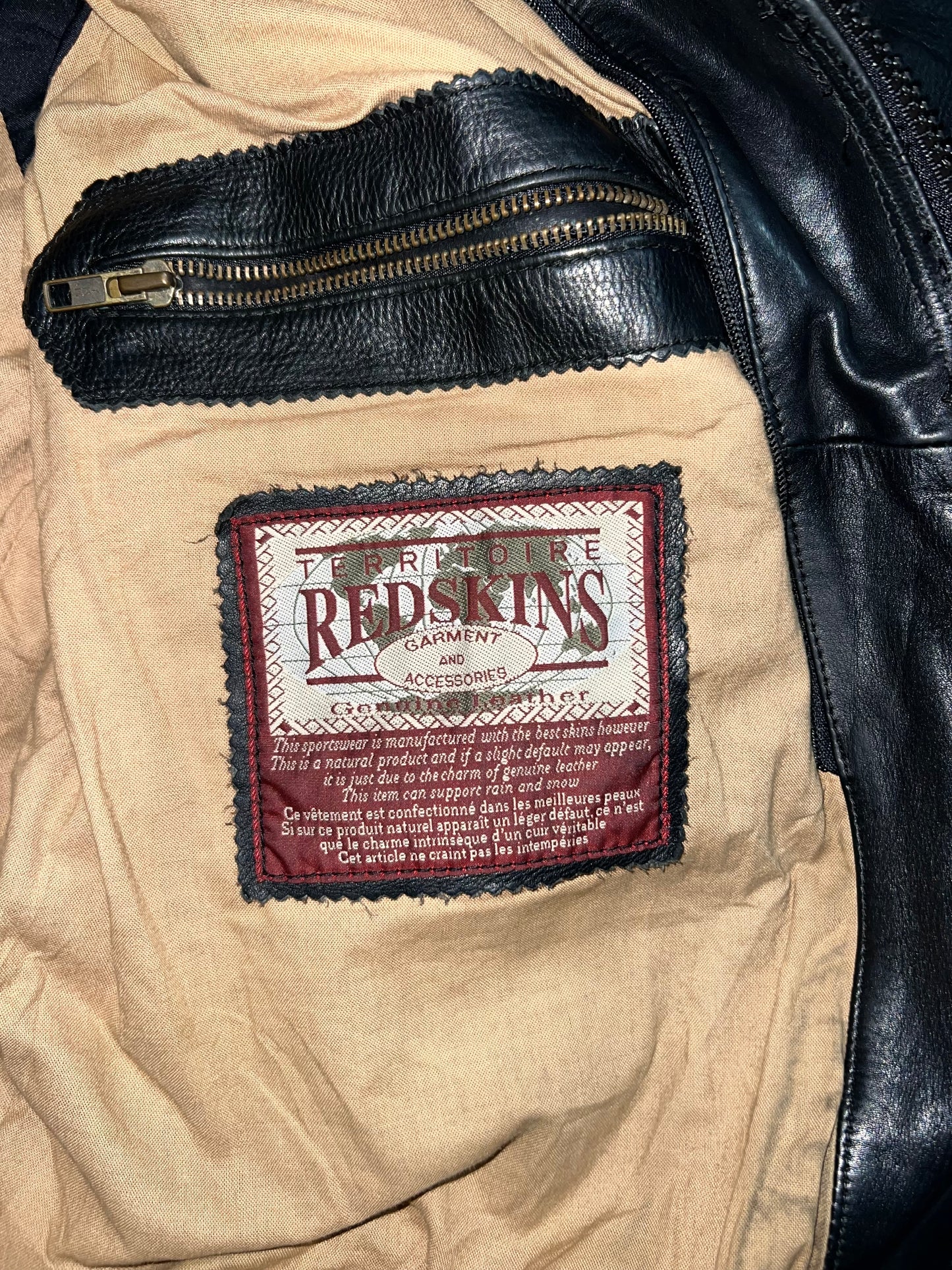 ZRed Skins Original Leather Jacket (RARE FIND) (XL/2XL)