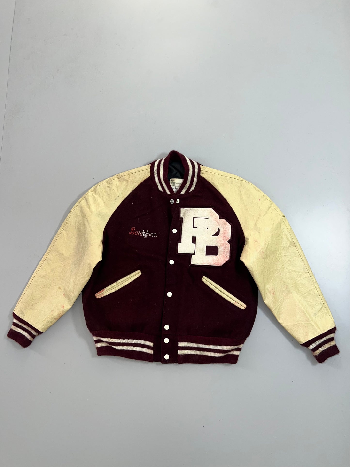 ZSuper Premium Original Leather Varsity Jacket (M/L)