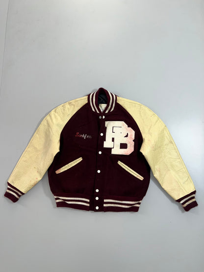 ZSuper Premium Original Leather Varsity Jacket (M/L)