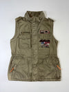 Jeep “Authentic Legend 1941” Olive Military Utility Vest Women’s  (M/L)