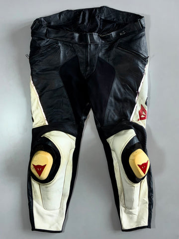 Dainese Leather Motorcycle Race Pants W/ Sliders  (W:40 |L:37)