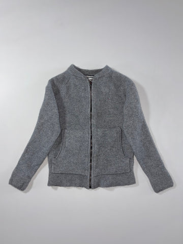 Tommy Jeans Wool Blend Zip-Up Bomber Jacket Kinds (XXS)