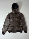 5th Street Vintage Glossy Hooded Puffer Jacket – (M)