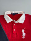 Polo Ralph Lauren Big Pony Colorblock Rugby Polo  Red/Navy woman’s(S)