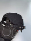 Joyment Korean Streetwear Cap Black with Metal Ring Detail (Adjustable)