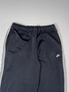 Y2K Nike Black Grey Side Panel Track Pants (W:30) (L:43)