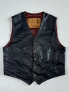 Old Brown Premium Original Leather Vest (S/M)
