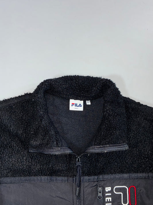 Fila Biella Italia Sherpa Fleece Zip Jacket (M)