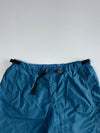 Patagonia Steel Blue Belted Shorts Elastic (W:36|L:14)
