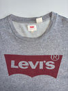 Levi’s Grey Batwing Logo Crewneck Sweatshirt (Xl)