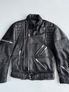 Hein Gericke Black Pure Leather Biker Jacket Multi Pocket (S/M)