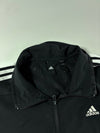 Adidas 3-Stripes Black Zip Track Jacket (XL)