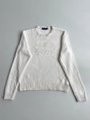 Polo Ralph Lauren Cream American Flag Hand-Knit Sweater (M)