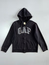 Gap Black Arch Logo Zip Hoodie (M)