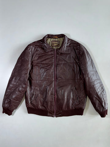 Etches Leder Premium Original Leather Jacket (L)