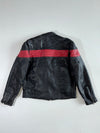 Boutique of Leathers Red-Stripe Racer Jacket (XL)