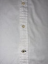 Tommy Hilfiger Short Sleeve Button-Up Shirt - White, Custom Fit (XL)