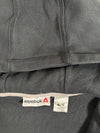 Reebok Navy Blue Fleece Full-Zip Hoodie (S)