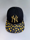 New York Yankees New Era Leopard Print Brim Snapback (Adjustable)