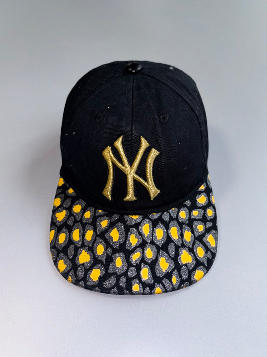 New York Yankees New Era Leopard Print Brim Snapback (Adjustable)