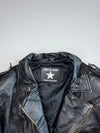 Uncle Sam Dragon Collection Leather Biker Jacket (M)