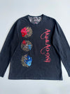 Big Train Osaka Embroidered Japanese Demon Long Sleeve Tee (XL)