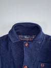 Fred Perry Navy Wool Chore Cardigan (M)