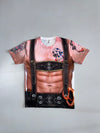 Fena-Tex | Oktoberfest Novelty All-Over Print Tee | Multi (M)