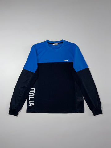FILA Italia Colorblock Long Sleeve Tee (S)