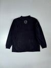 Harley Davidson Mock Neck Long Sleeve Tee Black, Size (XL/2XL)