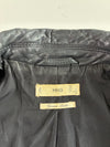 Vintage Mango Black Leather Biker Jacket Women’s (S)