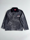 JNCO Jeans Snake Logo Tie-Dye Fleece Half-Zip  (XL)