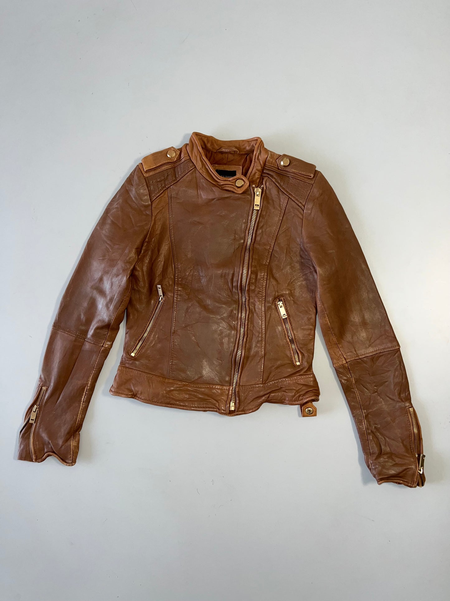 ZZara Original Leather Jacket (XXS)