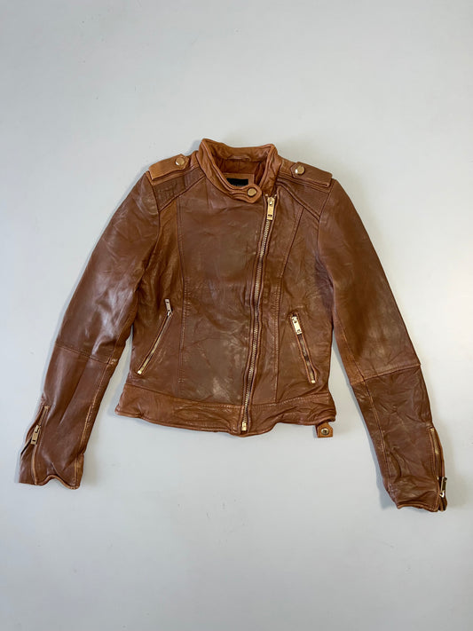 ZZara Original Leather Jacket (XXS)