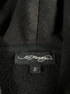 Vintage Ed Hardy Black Rhinestone Graphic Zip-Up Hoodie Women’s Rhinestone (S)