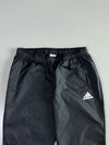Adidas Black Nylon Track Pants Elastic (W:34|L:43)